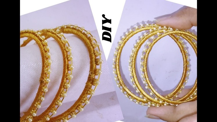 How to make thin pearl bangles | jewellery tutorials