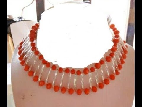 The tutorial on how to make this beautiful beaded jewelry