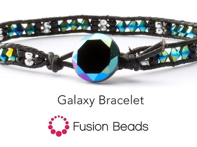 Watch how to make the Galaxy Bracelet by Fusion Beads