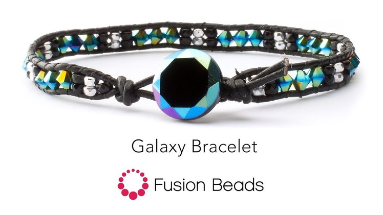 Watch how to make the Galaxy Bracelet by Fusion Beads