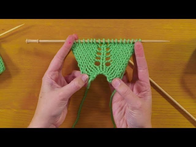 Yarn Over Stitches - knitting with Rosee Woodland