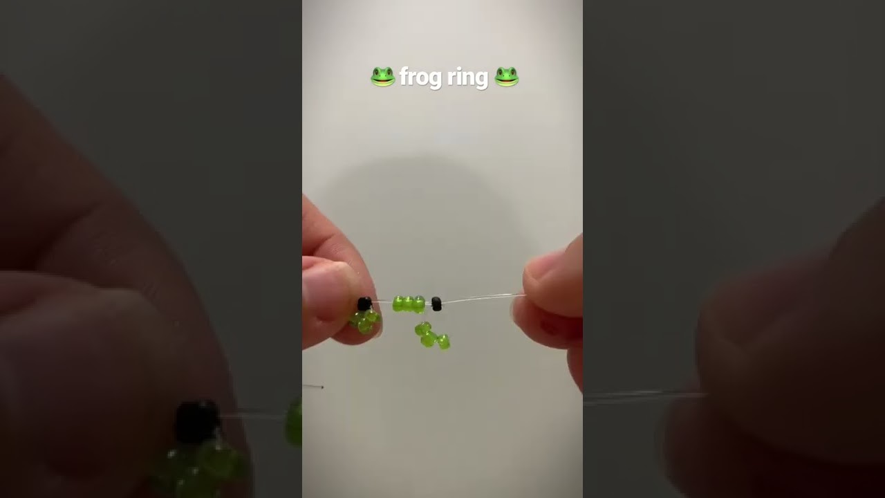 Frog ring tutorial, music credits: running up that hill by kate bush