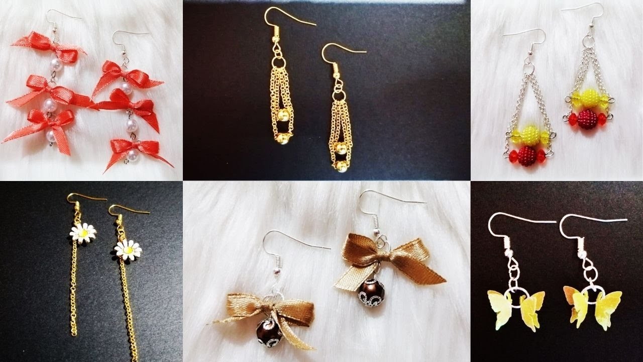 Making Trendy Girls Earrings! DIY Earrings || Handmade Jewelry. Vivid Victory