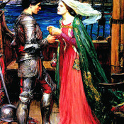 Tristan And Isolde Cross Stitch Pattern