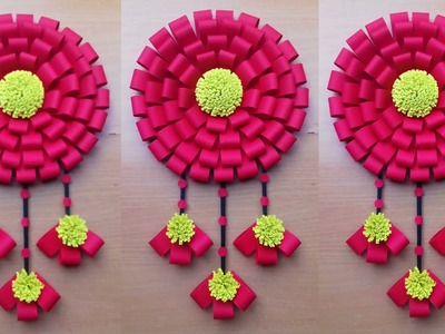 Beautiful Wall Decor Idea | Paper Flower Wall Hanging | Paper Craft