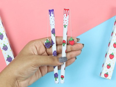 How to Make Paper Pen | DIY Gift Box Ideas | Cute Decorated Pens | Pen Decoration | Paper Pen Idea