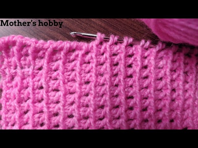 Easy crochet blanket pattern for beginners | cardigan design | mother's hobby