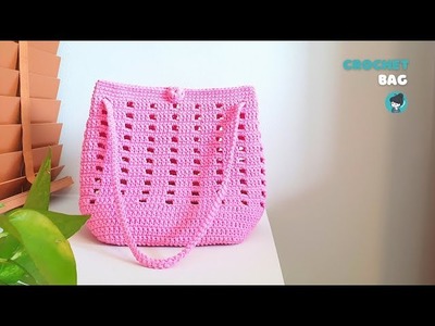 DIY Crochet Bag | Crochet Granny Square Bag | Wonderful Knitting Sling Bag | ViVi Berry Crochet