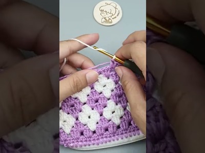 #Shorts DIY Crochet Purse with Zipper | Knitting Free Patterns | ViVi Berry DIY