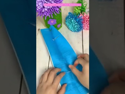 How to make paper flower | paper crafts