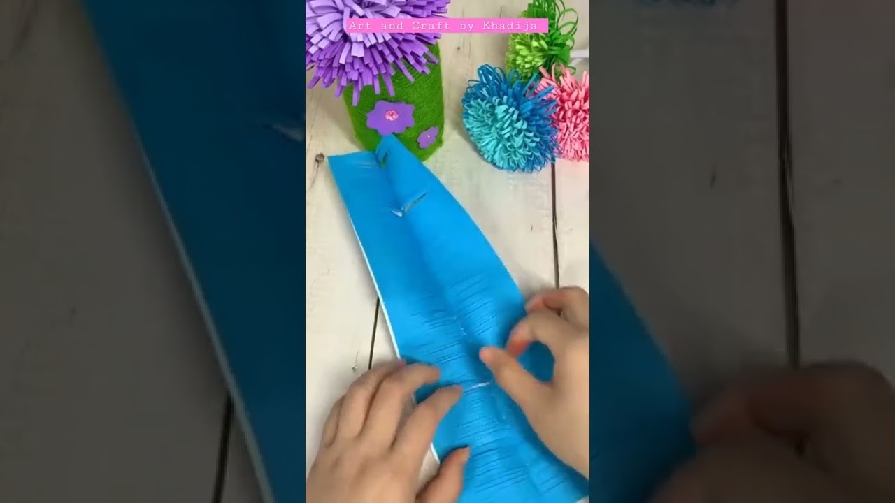How to make paper flower | paper crafts