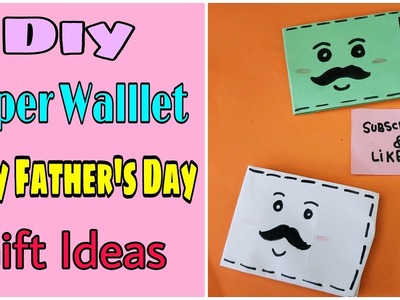 5 Minutes DIY Paper Wallet For Father's Day!!!????❤️ Origami Ppaper Wallet | Father's Day Gift Ideas