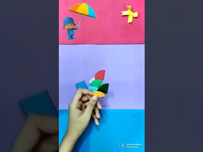 DIY Cute Paper Umbrella ☔| #Shorts | Made By Craft With Creativity