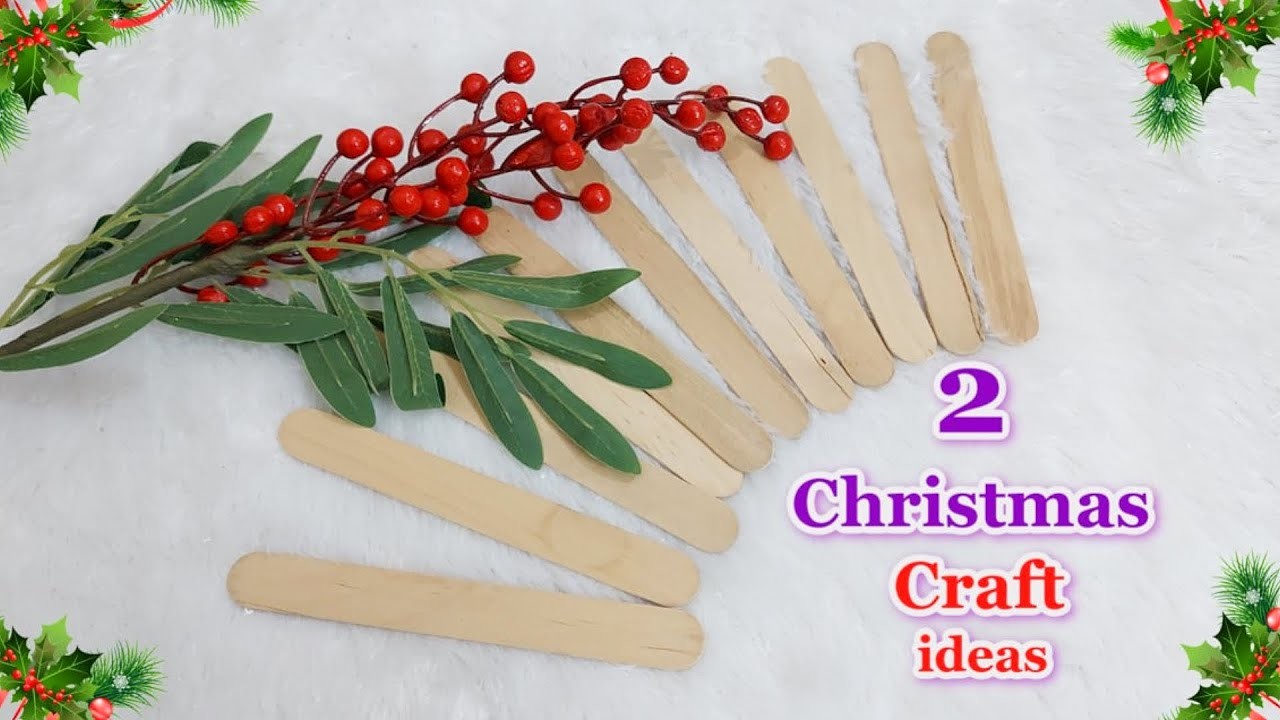 2 Christmas Craft ideas made with simple materials | DIY Budget Friendly Christmas craft idea????63
