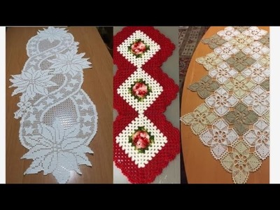 Caminos de mesa tejidos a crochet bellos tips para recrear