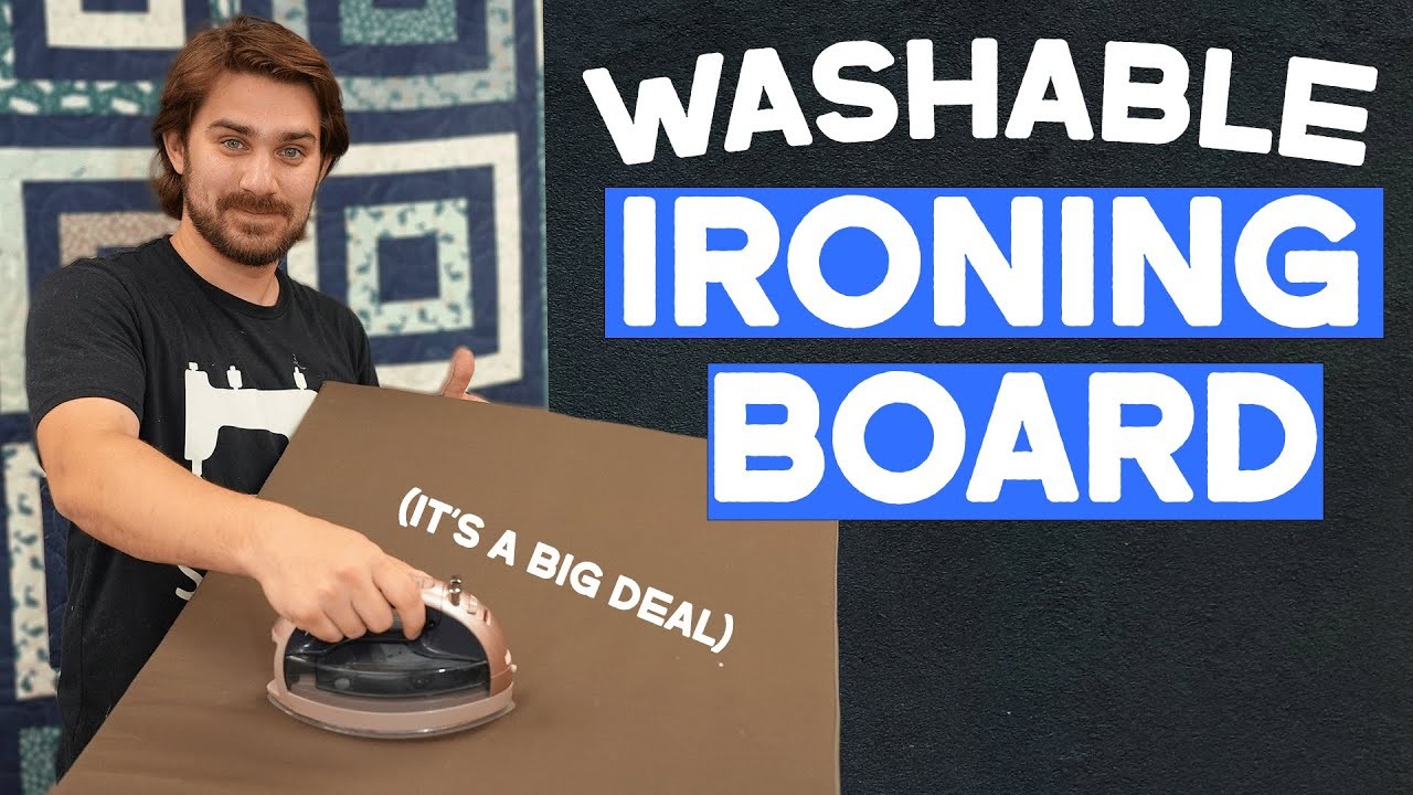 Easy to Make, Washable, Ironing Board Tutorial | Try It Out!