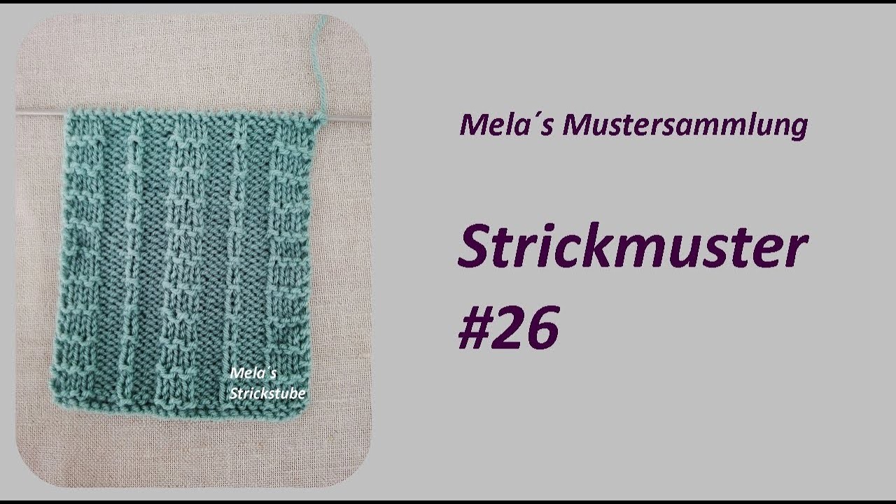 Strickmuster #26. knitting pattern