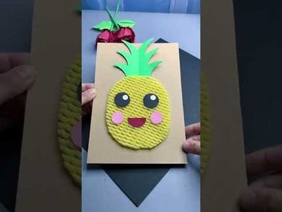 Pineapple DIY handmade for kids