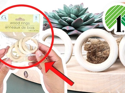Hurry And GRAB These $1 Wood Rings For These Unbelievable DIYS! All *NEW* Dollar Tree DIY Hacks ????