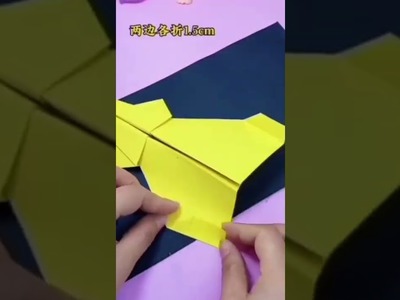 HOW TO MAKE PAPER ROCKET AIRPLANE