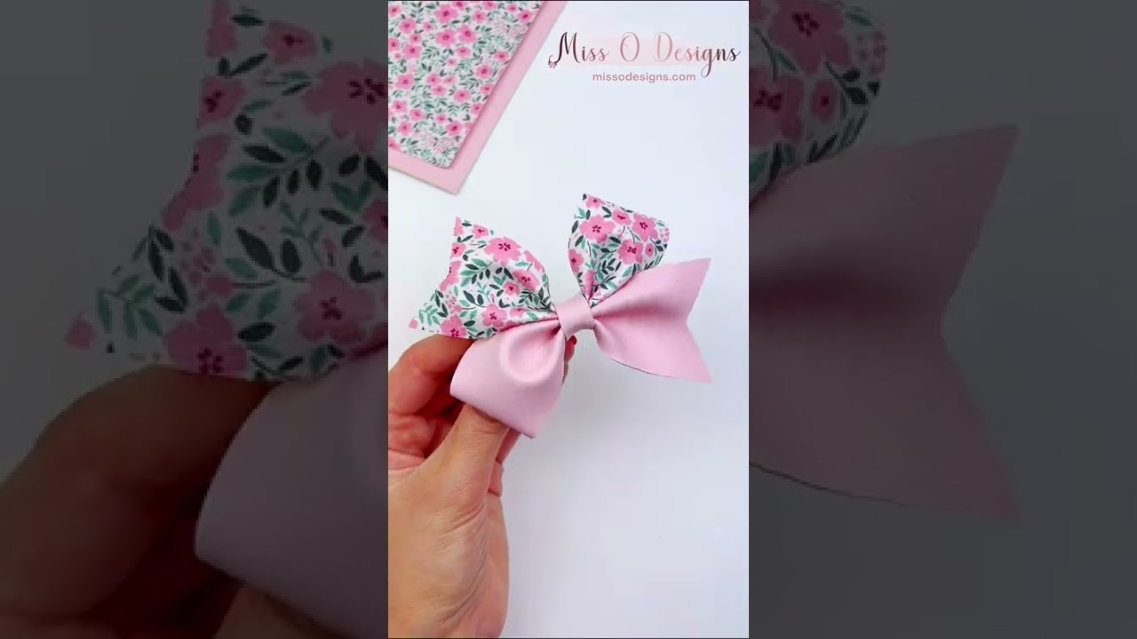 Pinch Hair Bow Tutorial (template linked in the comments) | Miss O Crafts