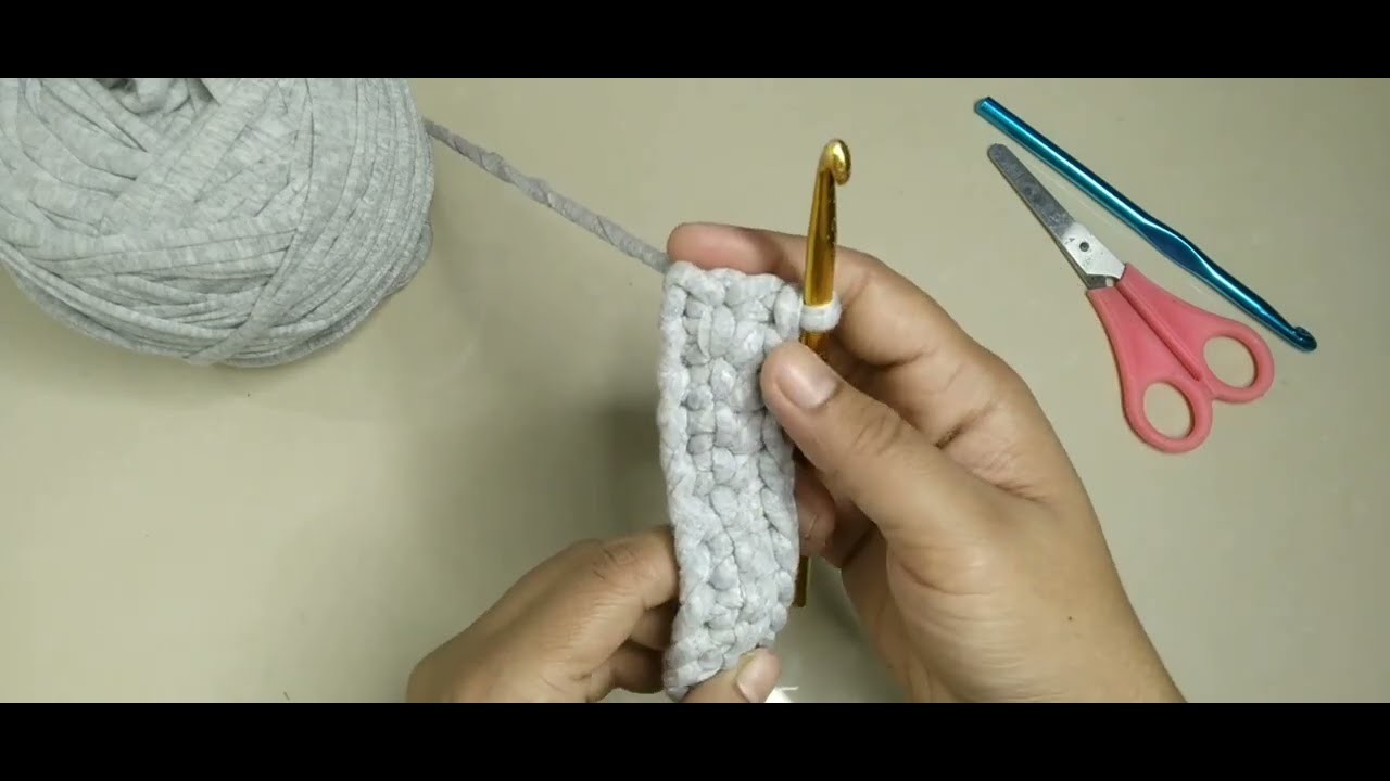How to crochet single stitch for absolute beginners. EP 02