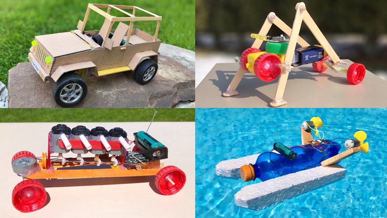 4 AMAZING DIY INVENTIONS AND INCREDIBLE IDEAS FOR FUN | DIY TOYS