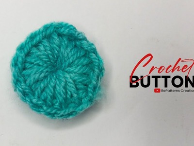 Crochet Button - Learn How To Crochet A Button For Dresses | DIY Crochet Buttons Tutorial