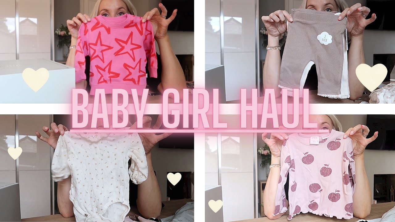 BABY GIRLS CLOTHING HAUL | ZARA VINTED ASDA AND MORE