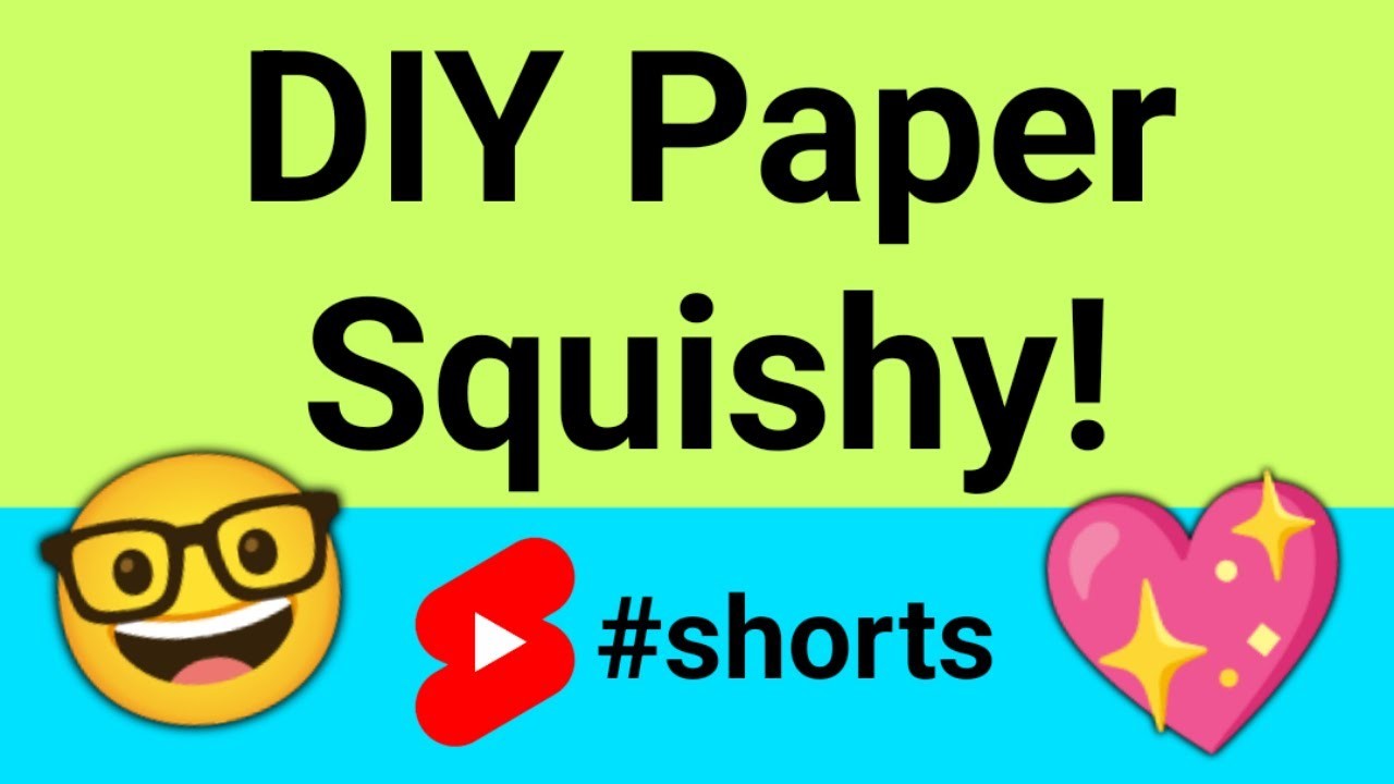 DIY Paper Squishy ???? #shorts