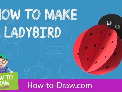 How to Make a Ladybird  | Craft | DIY Craft | Art for Kids  #origami #papercraft #craft #howtomake