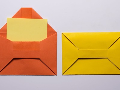 How to make paper envelope with a4 paper. Origami envelope.