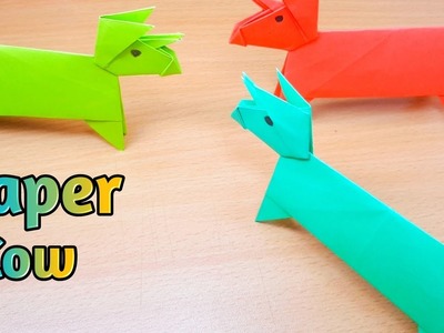 How To Make Paper Origami Cow | Paper Cow | Korbani Cow | Cow Hat | Gorur Hat | #cow