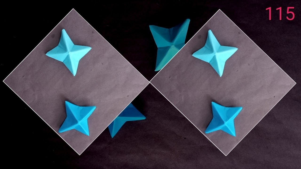 How To Make Paper Star |  Easy Craft | Origami Star | Kids Craft