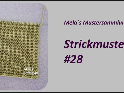 Strickmuster #28. knitting pattern