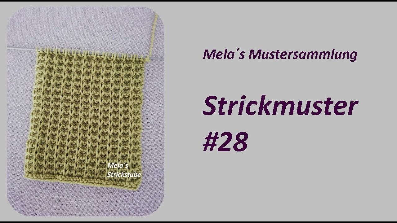 Strickmuster #28. knitting pattern