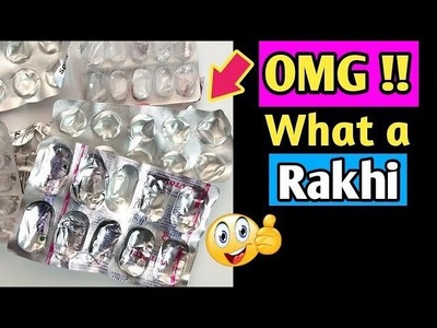 DIY Rakhi making at home | How to make rakhi at home | Easy Rakhi tutorial | DIY art and craft