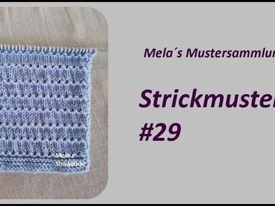 Strickmuster #29. knitting pattern