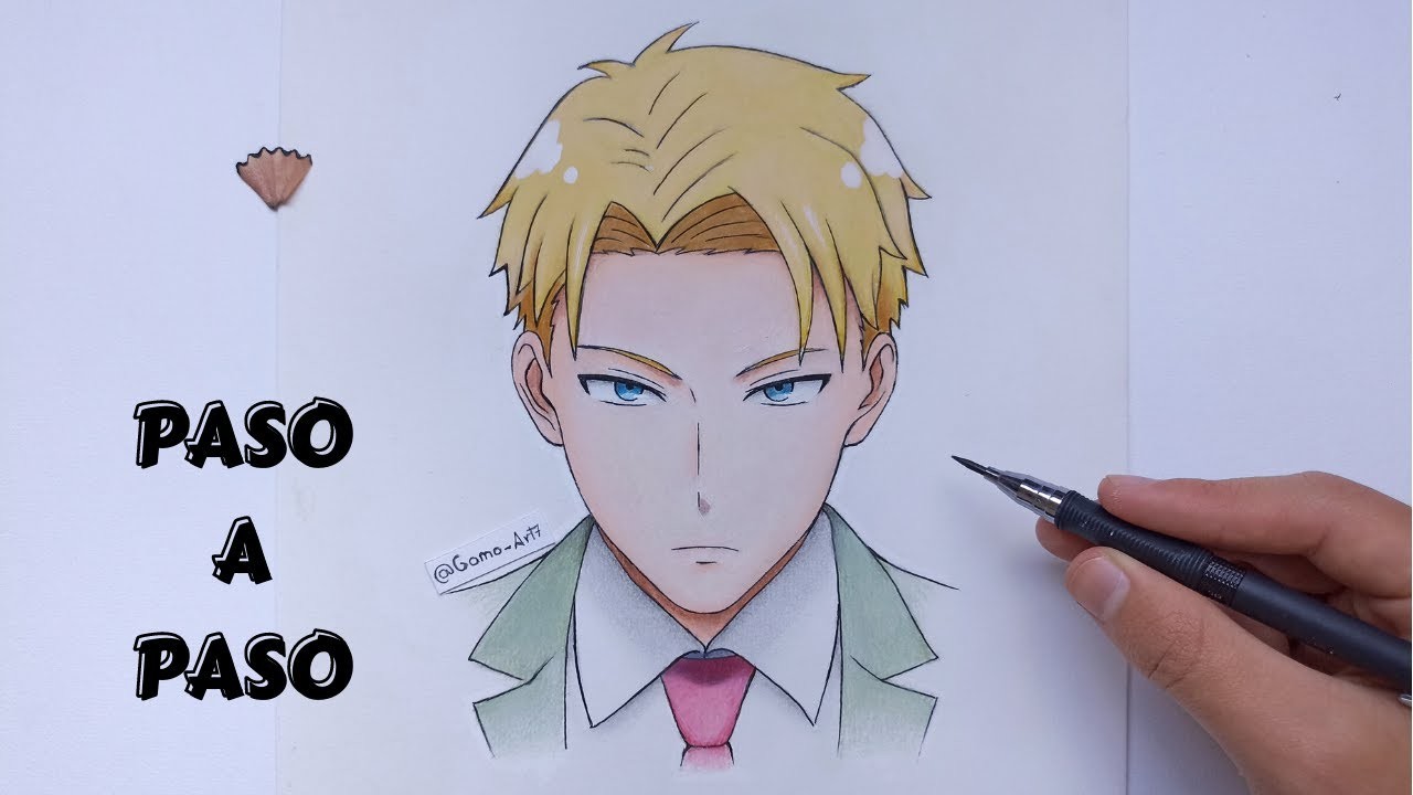 Cómo dibujar a Loid Forger | How to draw Loid Forger - Spy×Family