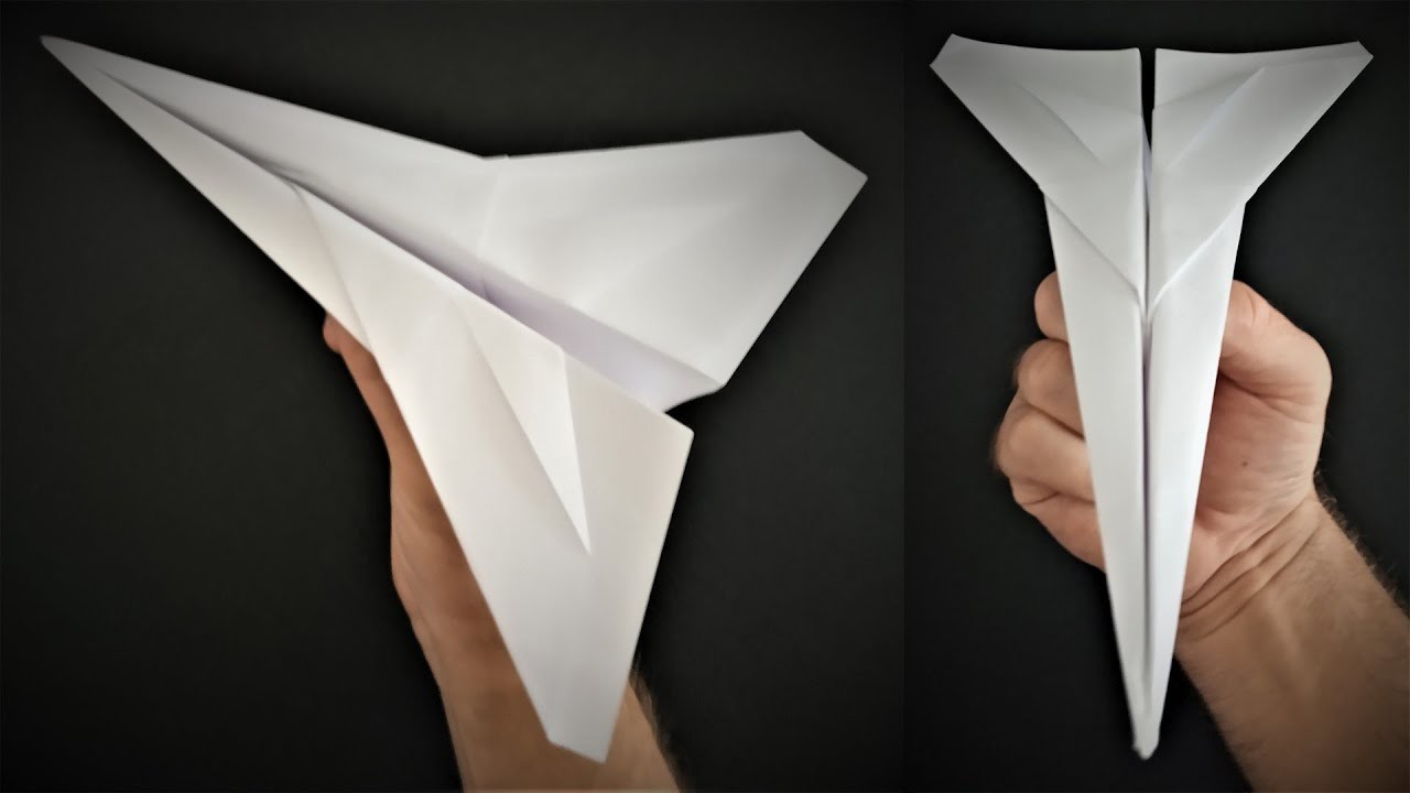 How To Make A Paper Rocket Airplane