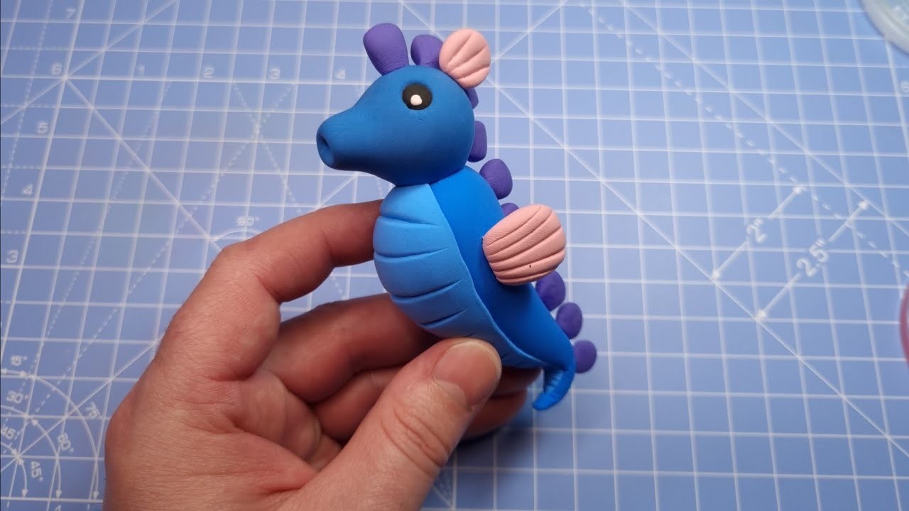 How to Make a Seahorse Out of Clay - Magic Clay