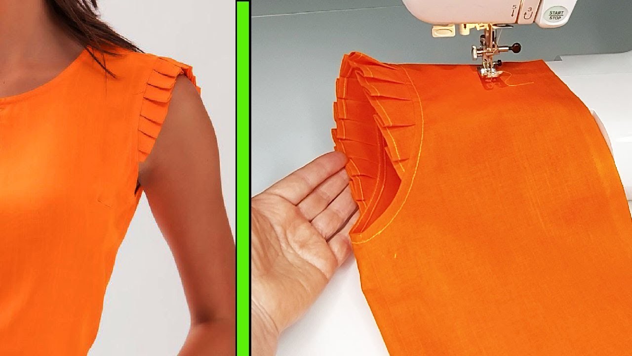 ????✅ Great tip for sewing cap sleeves that will definitely come in handy