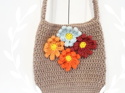 Easy Crochet Bag Tutorial for Beginners
