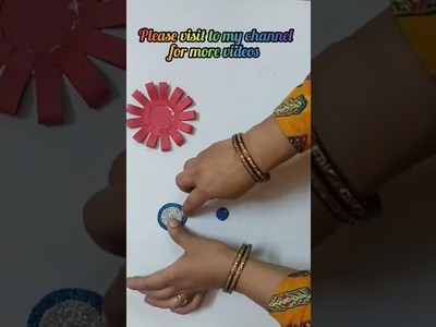 Rakhi making | paper craft Rakhi #shorts