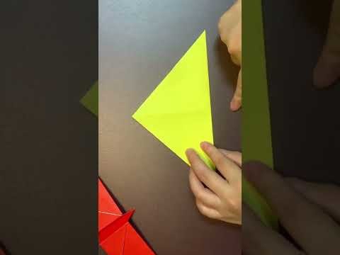 How To Make an Origami paper Bird.Easy&Cute Craft.Tutorial