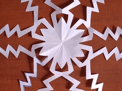 Snowflake ideas for Christmas and new year paper decorations#shorts 2022