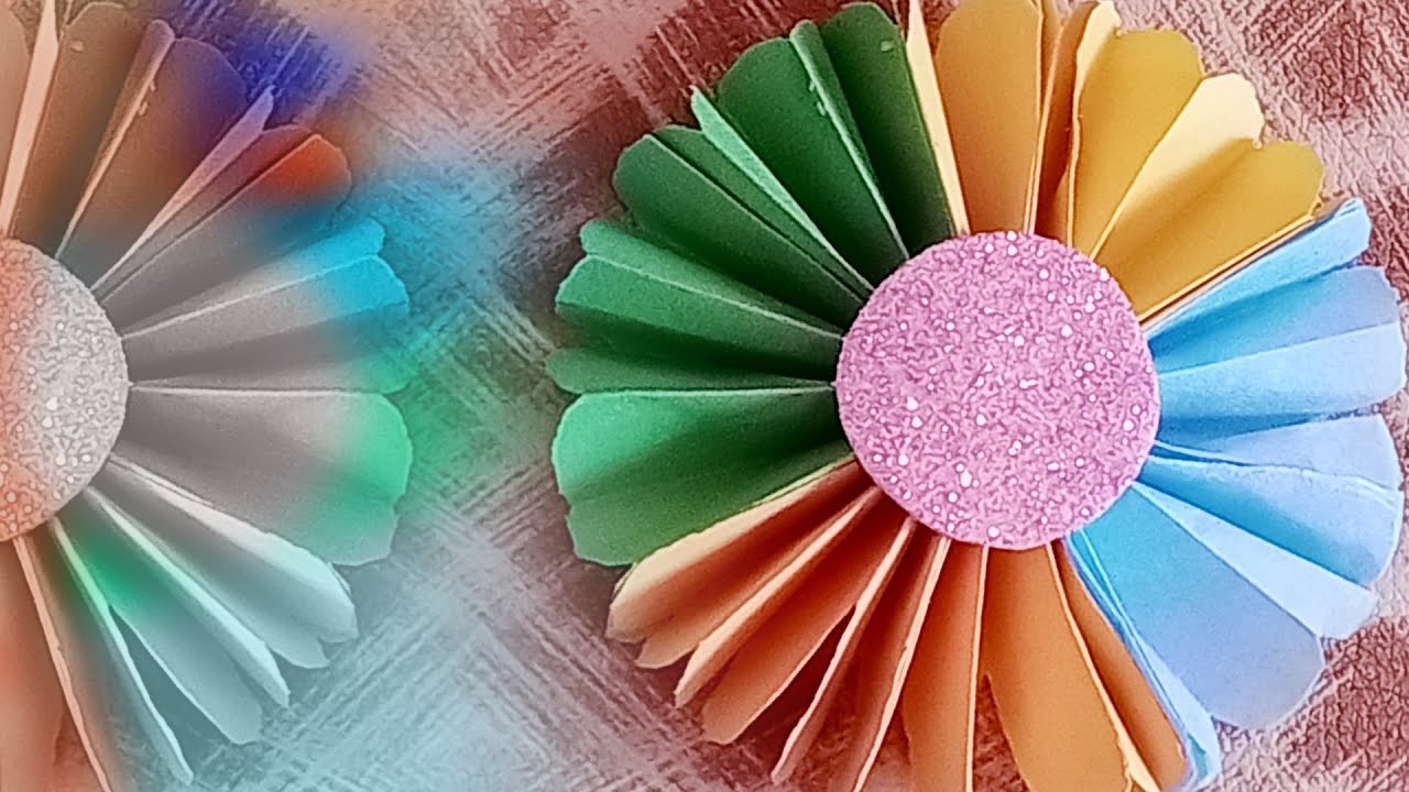 Unique Paper Flower Wall Hanging | Home Decoration | Paper Craft 2022