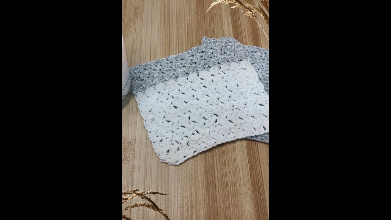 Easy Crochet Dishcloth | How to Crochet | Oh Suzette, Dishcloth