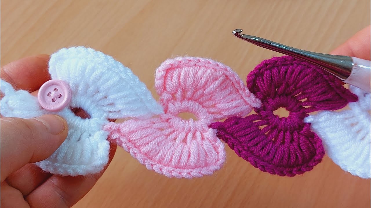 Eye-catching crochet knitting. Bu tığ işi örgü göz alıcı