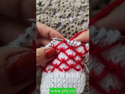 Knit tutorial - step-by-step knitting tutorial #Shorts